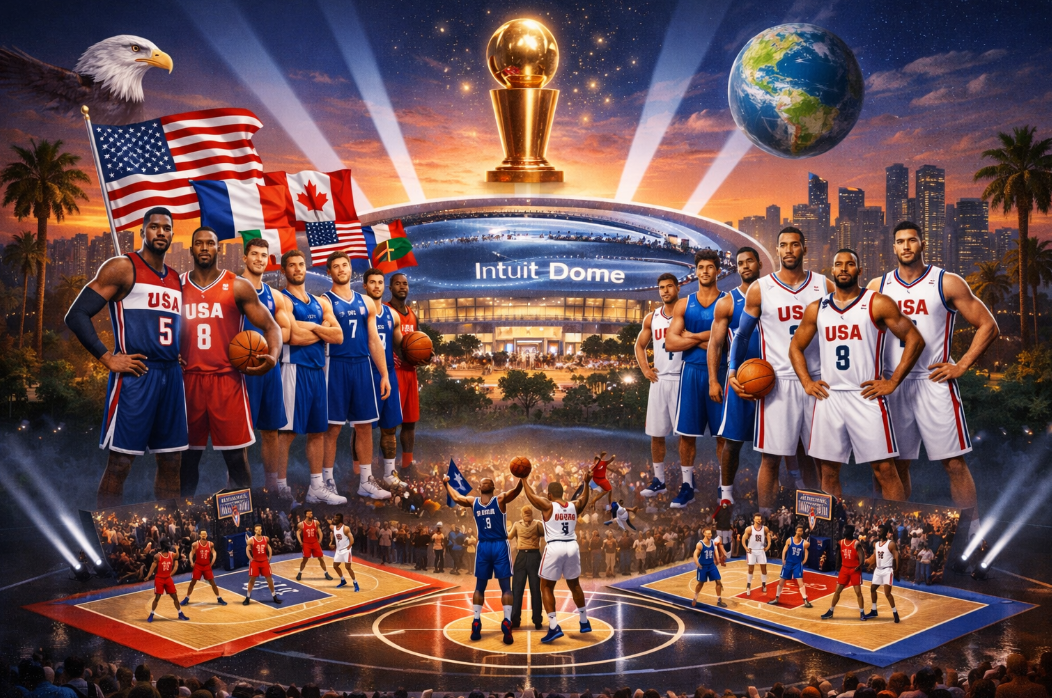 The NBA’s newest All-Star format is here: three teams, four games, and global stars in action.