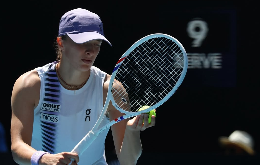 Rybakina advances to the Australian Open semifinals in commanding fashion. [photo credit: Australian Open Instagram]