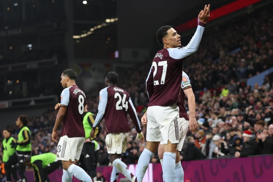 Aston Villa’s win over Tottenham ends with both clubs facing FA action. [photo credit: Morgan Rogers Instagram]