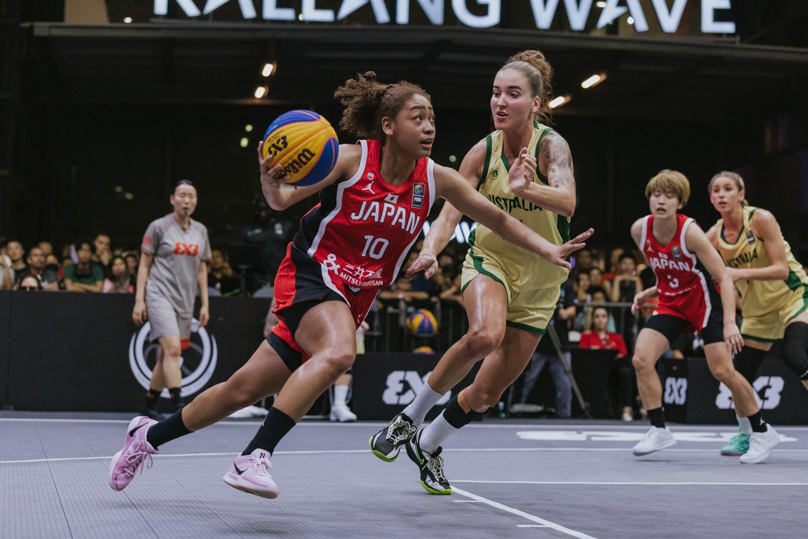 Action from last year’s FIBA 3x3 Asia Cup at OCBC Square, Singapore. [photo credit: The Kallang]