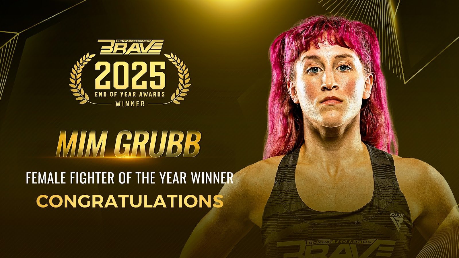 Mim Grubb remains unbeaten with a key win at BRAVE 100.