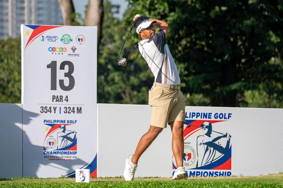 A strong Filipino contingent tees off in the inaugural Philippine Golf Championship. [Asian Tour photo]