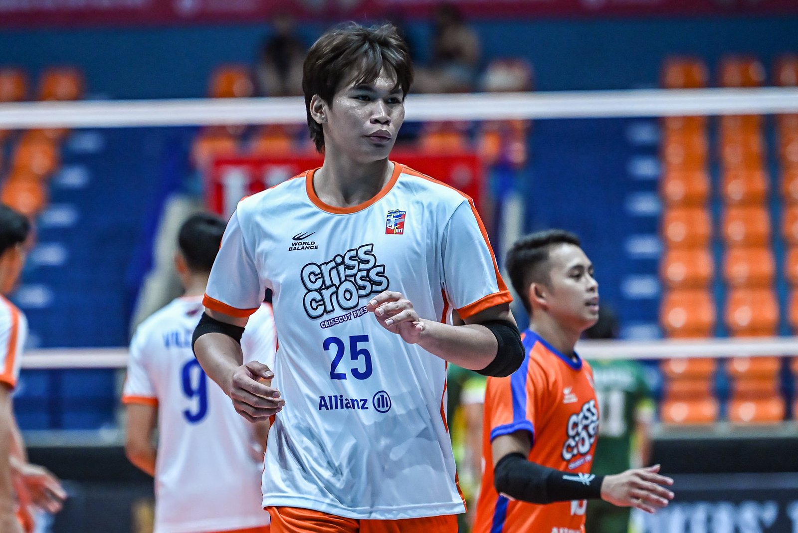 Gupiteo powers Criss Cross with scoring, reception, and digs in his debut match against VNS Always Bright Laticrete. [Spikers Turf photo]