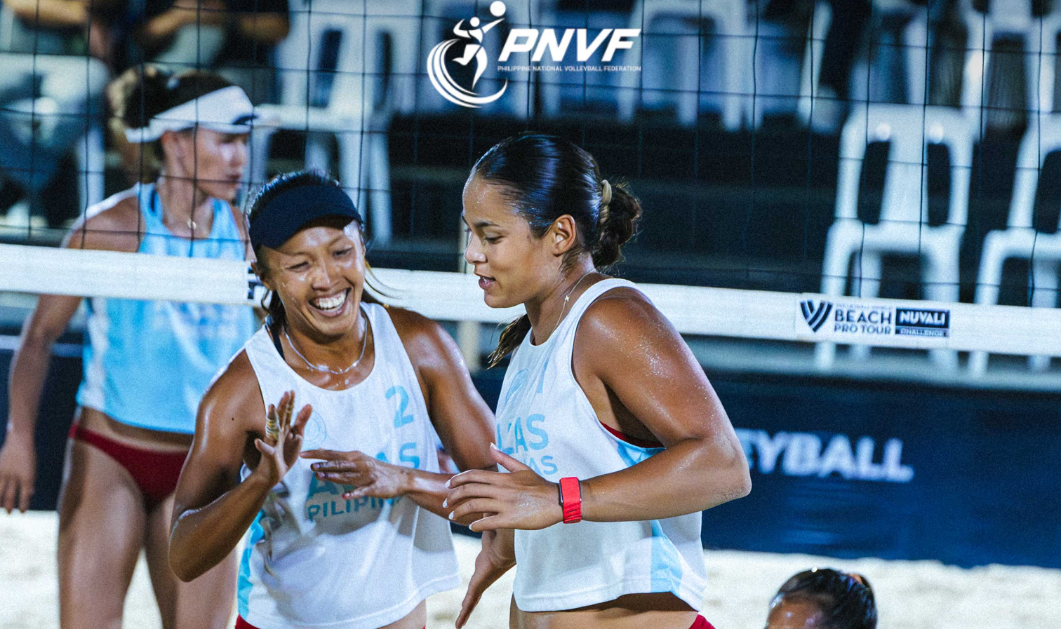 The future meets the present in the BVR Nuvali Open as elite athletes and rising stars share the same stage, marking an exciting start to the 2026 beach volleyball season.  [BVR photo]