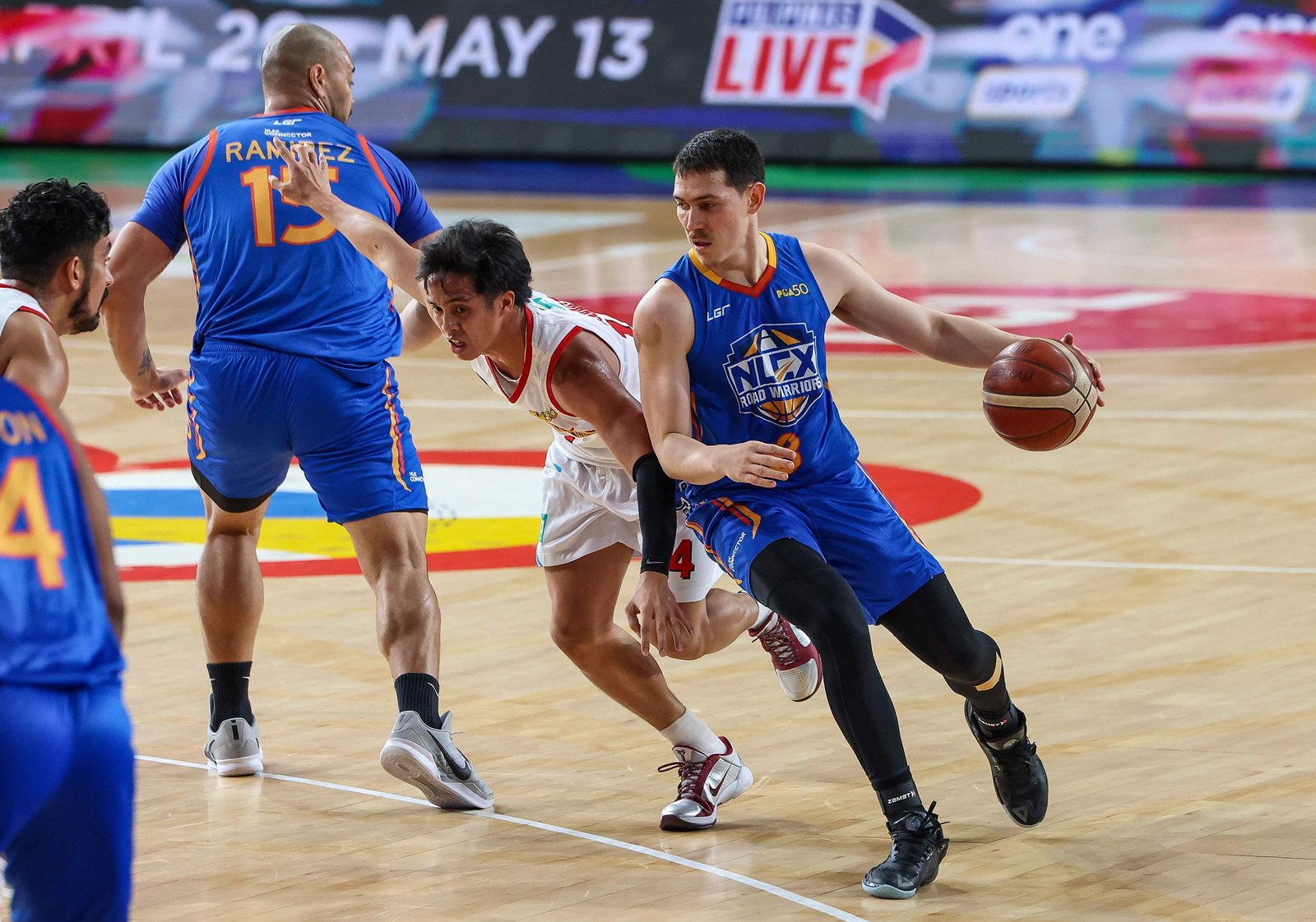 Robert Bolick leads NLEX second-half comeback as they erase a 14-point deficit against Rain or Shine in a crucial PBA Commissioner’s Cup matchup. [PBA Images]