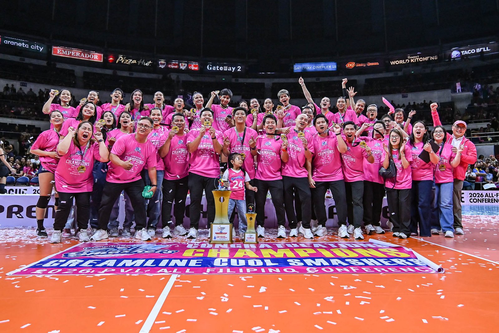 Creamline secures title in five-set showdown [PVL Images]