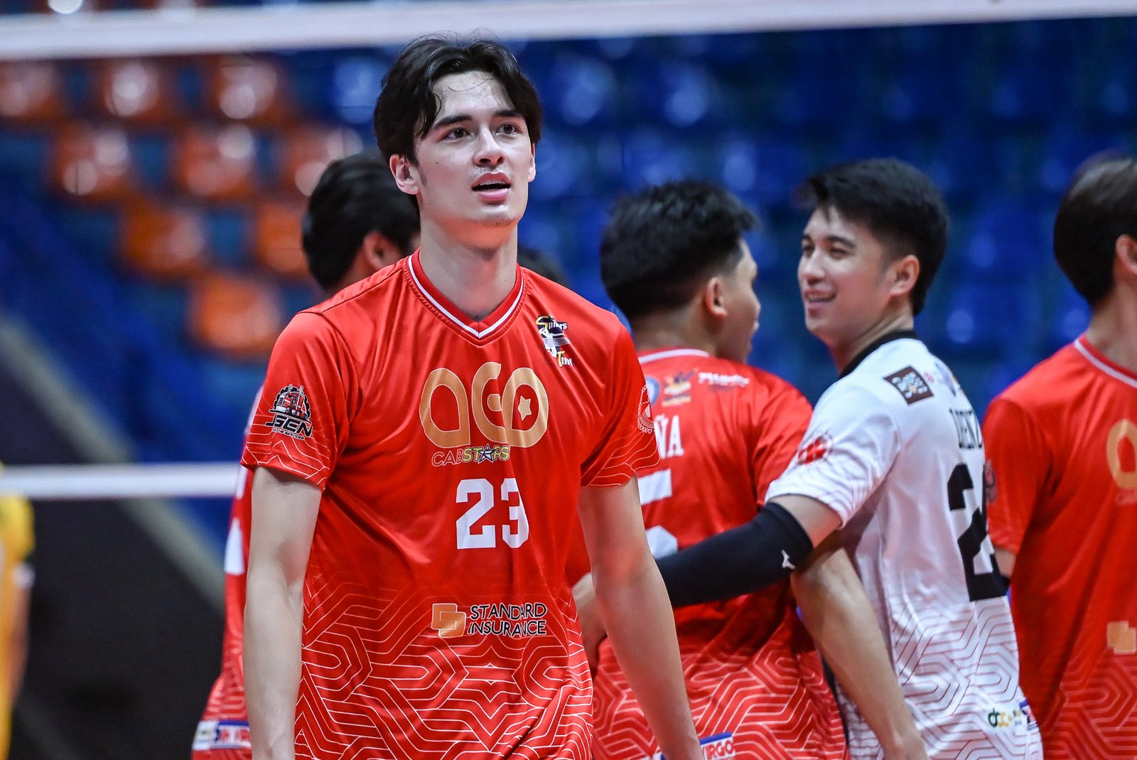 Jared Schnake leads the Cabstars with a strong all-around performance. [Spikers Turf photo]