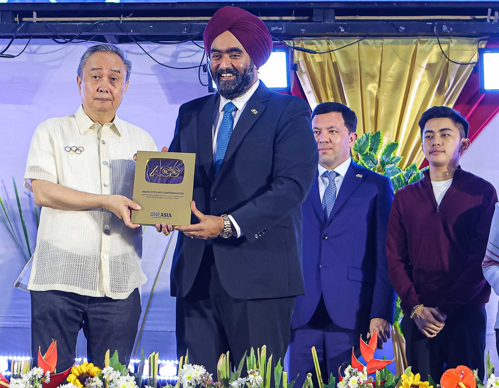 ACC president Amarjit Singh Gill praises the country’s cycling infrastructure development [PhilCycling photo]