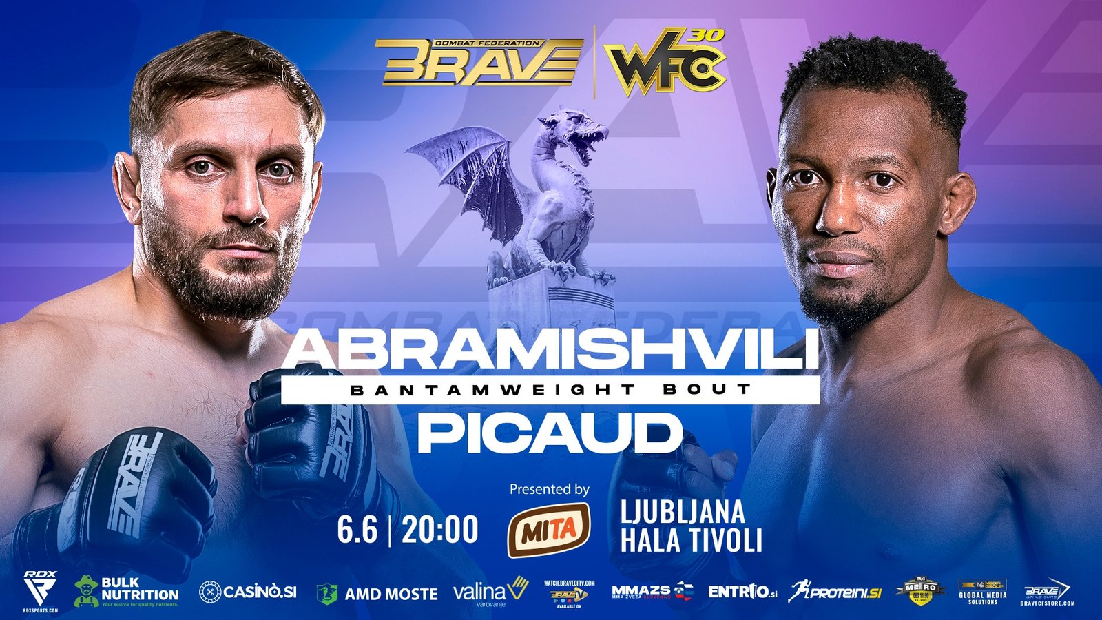 High-stakes division clash confirmed for Ljubljana