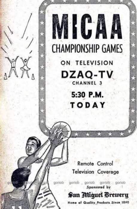 MICAA teams dominated Philippine basketball before the formation of the PBA in 1975.