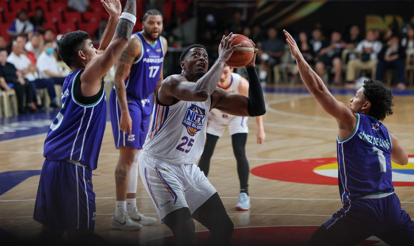 Cady Lalanne controls the paint with a dominant interior performance. [PBA Images]
