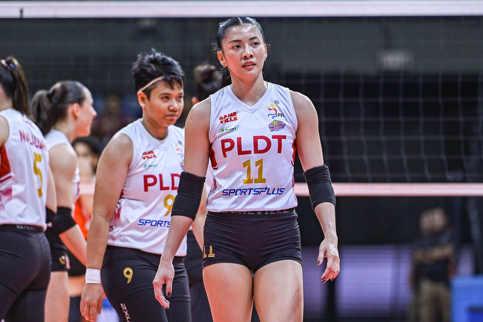 Kianna Dy returns strongly to action for PLDT after a long injury layoff. [PVL Images]