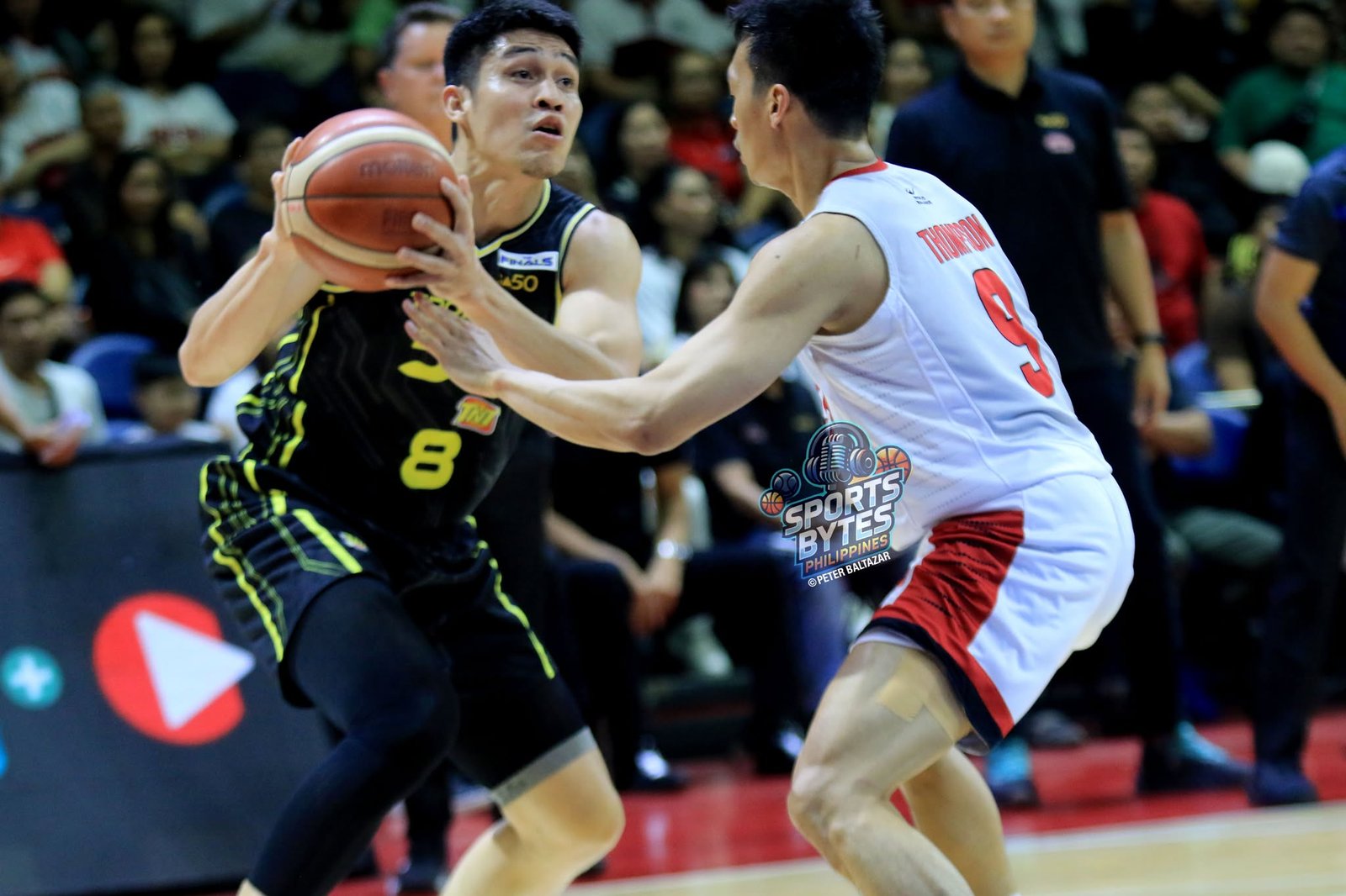 Calvin Oftana of TNT Tropang 5G during the PBA Season 50 Commissioner’s Cup Finals. [photo credit: Peter Baltazar]