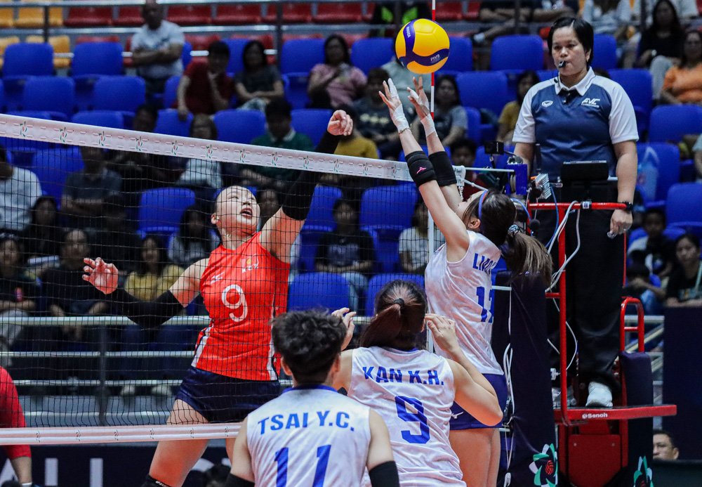 Chinese Taipei opens its campaign with an impressive win in Candon City [AVCWCC Photo]