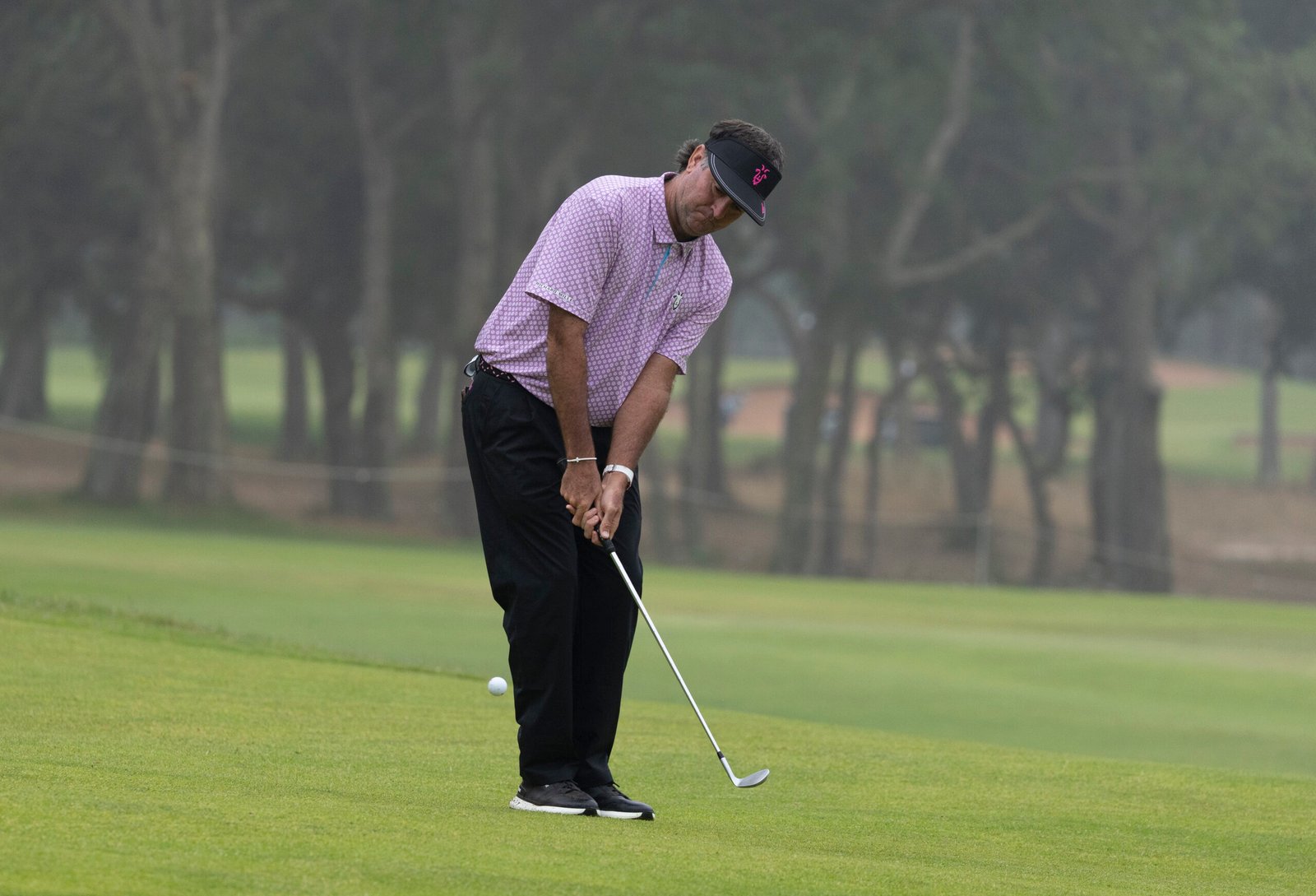 Bubba Watson during his second round at the International Series Morocco in Rabat. [Asian Tour photo]
