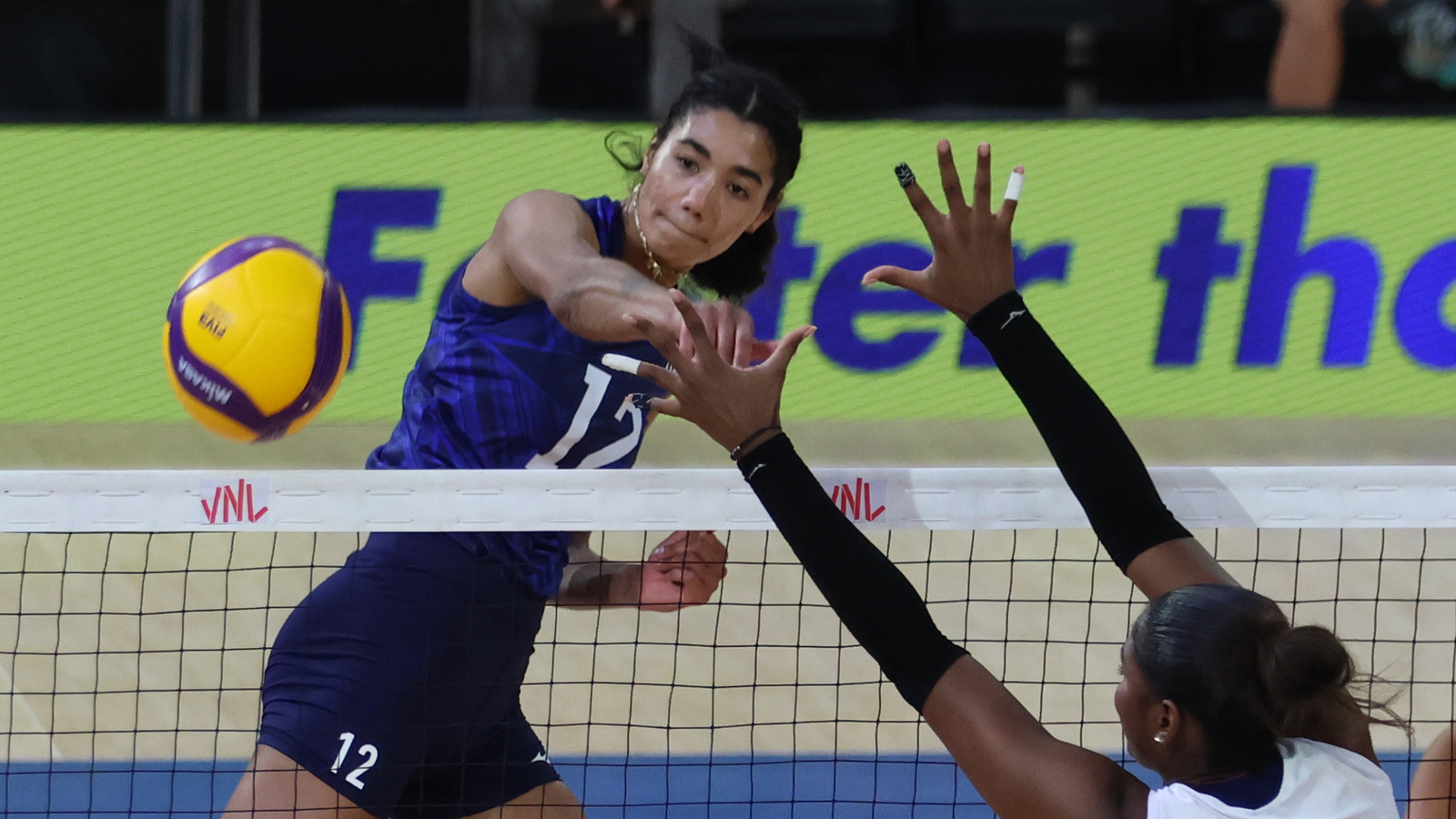 Jordan Thompson, Logan Eggleston and Dana Rettke powered Team USA to another convincing VNL victory as Week 2 officially got underway.