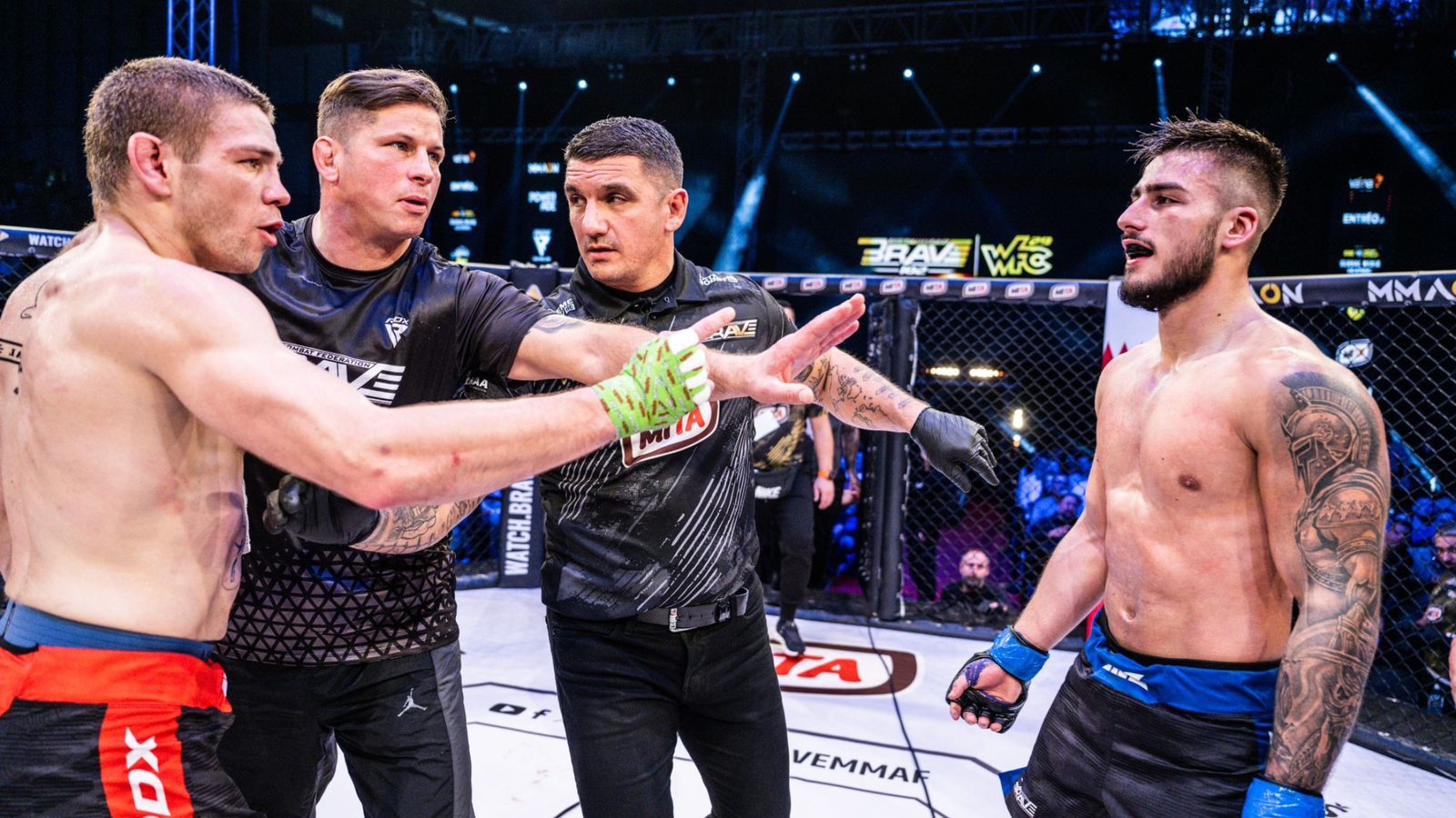 David Forster and Amil Tutić will renew their rivalry at BRAVE CF 106 in Ljubljana.