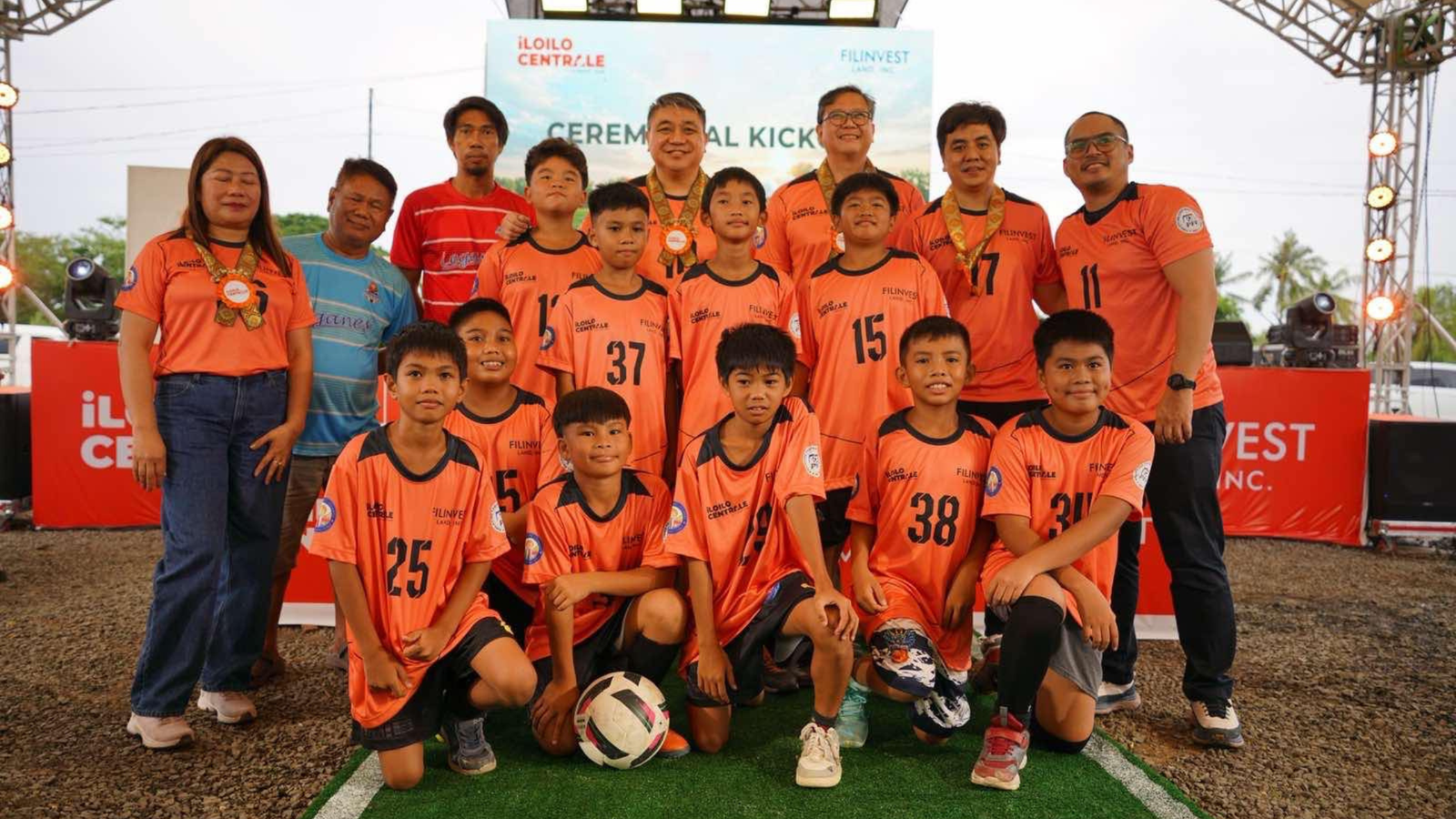 The Iloilo Centrale Football Pitch is expected to support grassroots football development and community sports programs.