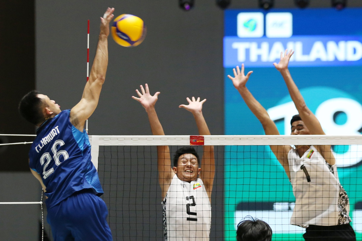 Thailand remained unbeaten to clinch a semifinal berth in the SEA V Cup. [AVC photo]