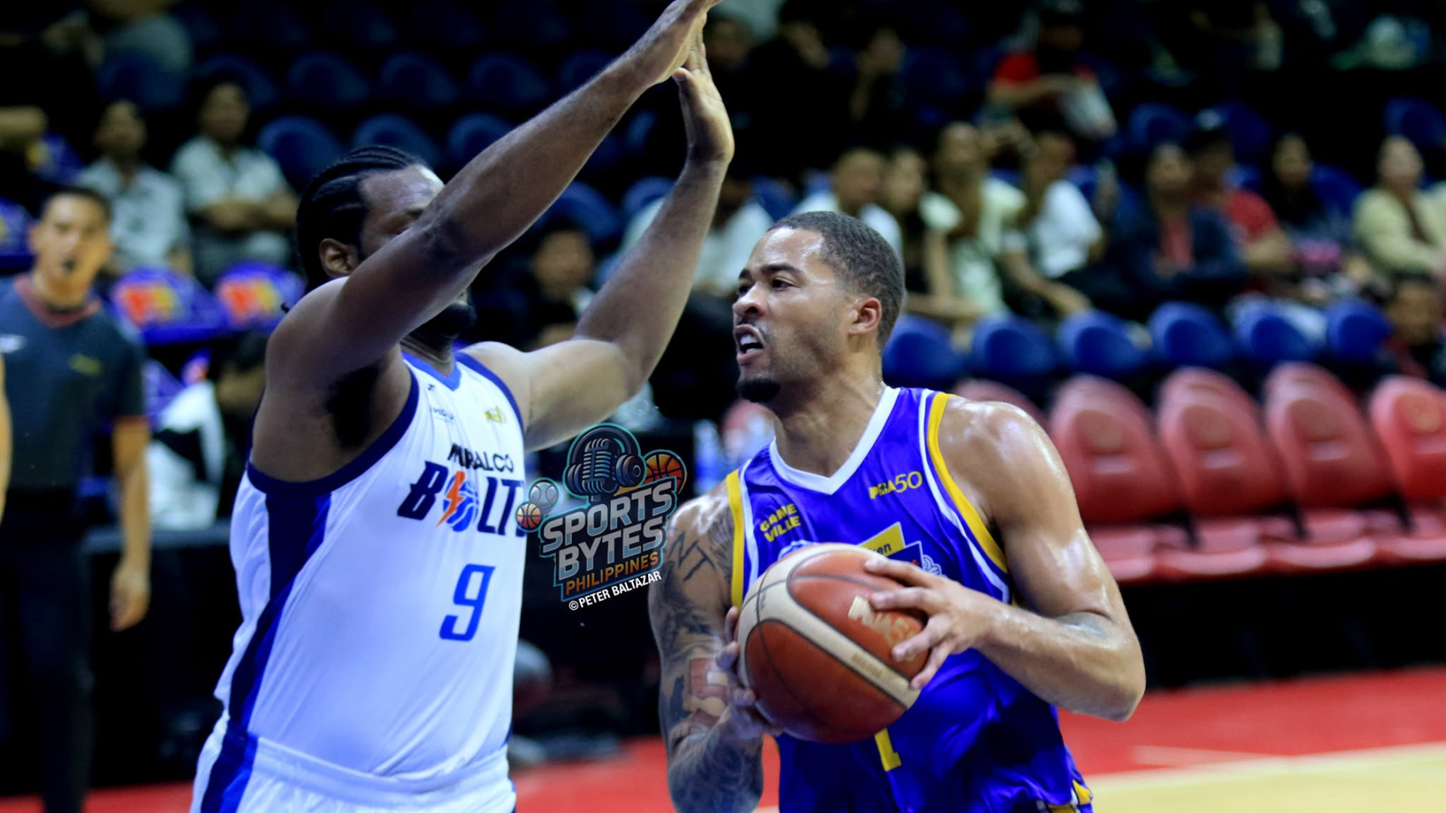 KJ Buffen led Magnolia with 26 points and 12 rebounds against the Bolts. [photo credit: Peter Baltazar]
