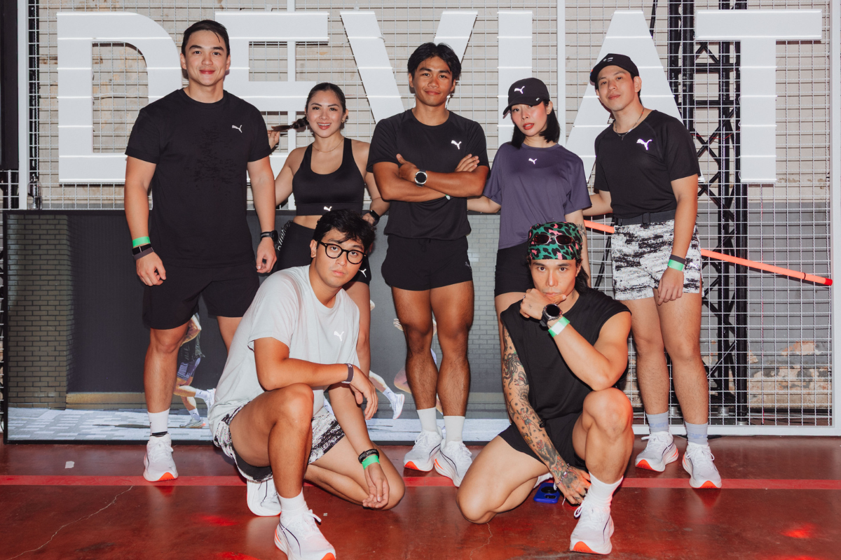 PUMA Philippines representatives at the Southeast Asia running community gathering.