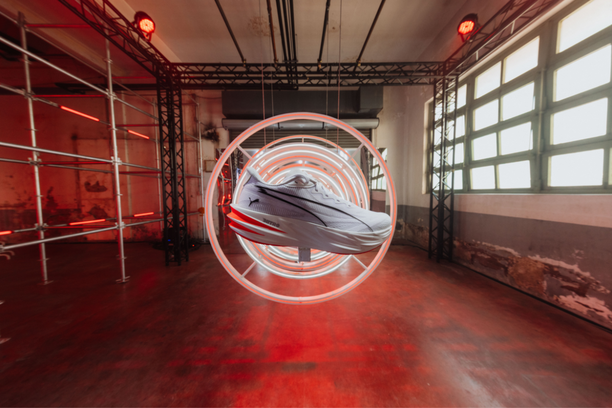 PUMA Deviate Pure NITRO running shoe featured during the Run the Rave event in Bangkok.