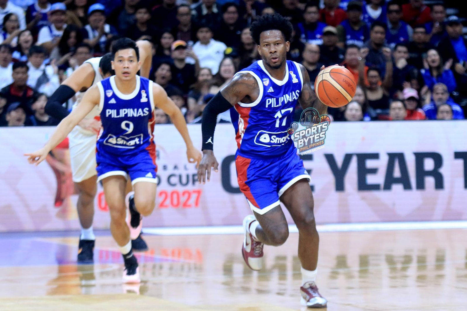 CJ Perez played a key role in Gilas Pilipinas' comeback against Jordan with 16 points. [photo credit: Peter Baltazar]