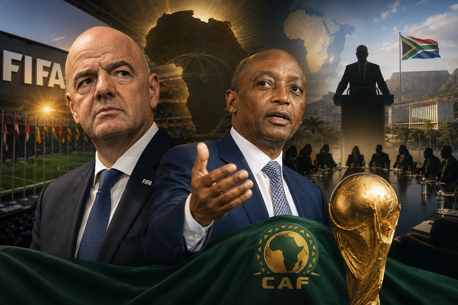 Support for Patrice Motsepe reflects growing calls for an African candidate to lead FIFA after Infantino's current term.