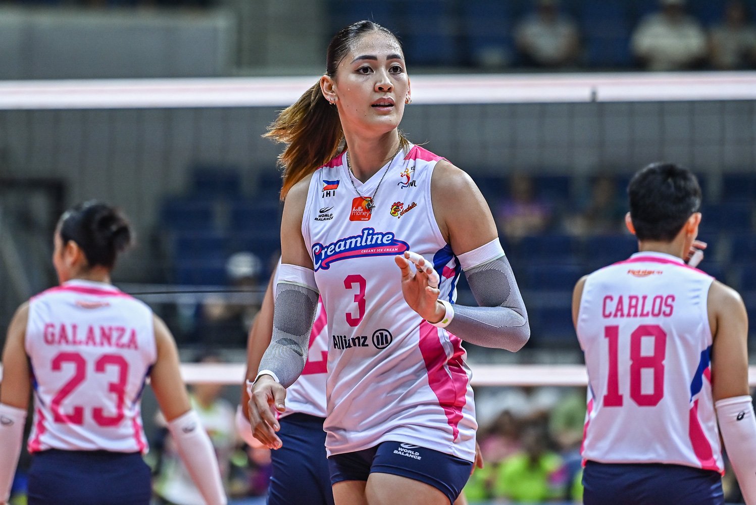 Sachi Minowa scored 19 points in her official return to the PVL with Creamline. [PVL Images]