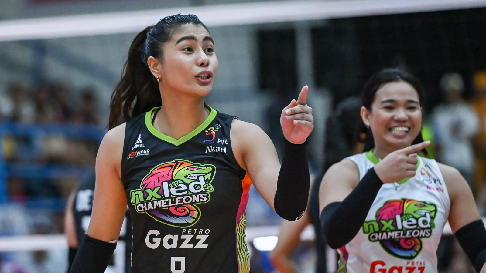 Myla Pablo led Nxled to its second straight victory with a team-high scoring effort. [PVL Images]