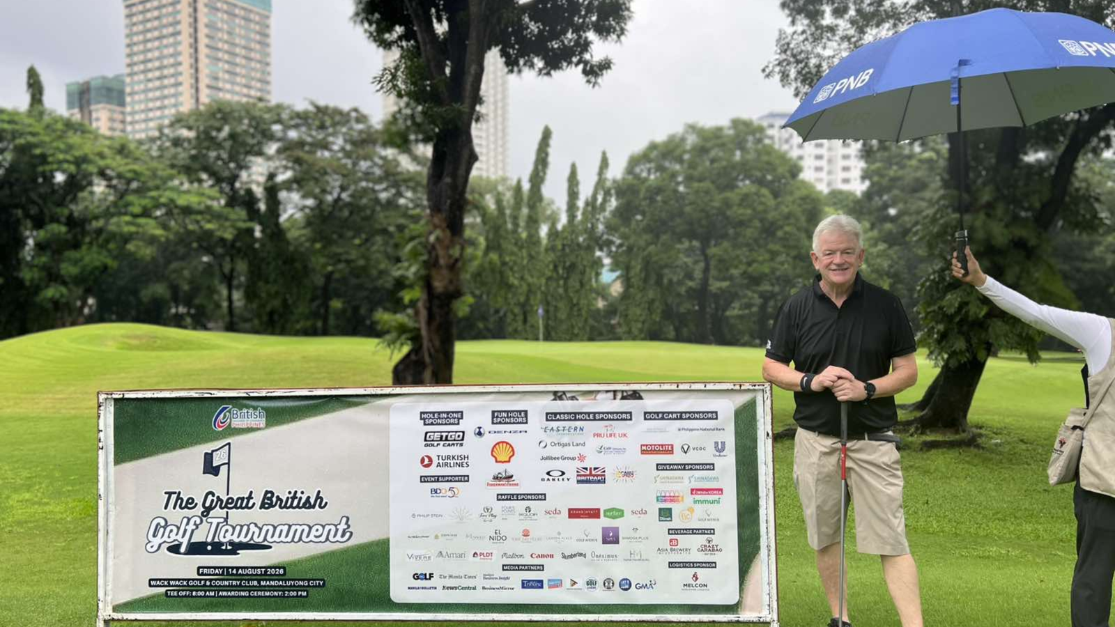 The GREAT British Golf Tournament brought more than 100 golfers together for business networking and camaraderie.