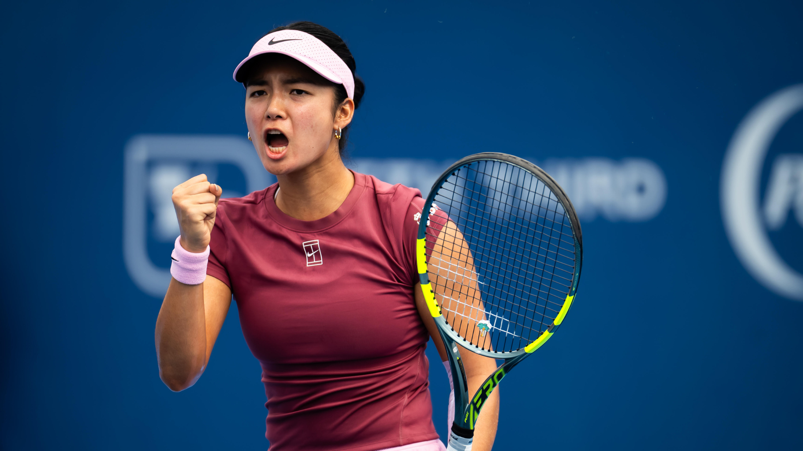 Alexandra Eala will face a deeper field in Singapore. [WTA photo]