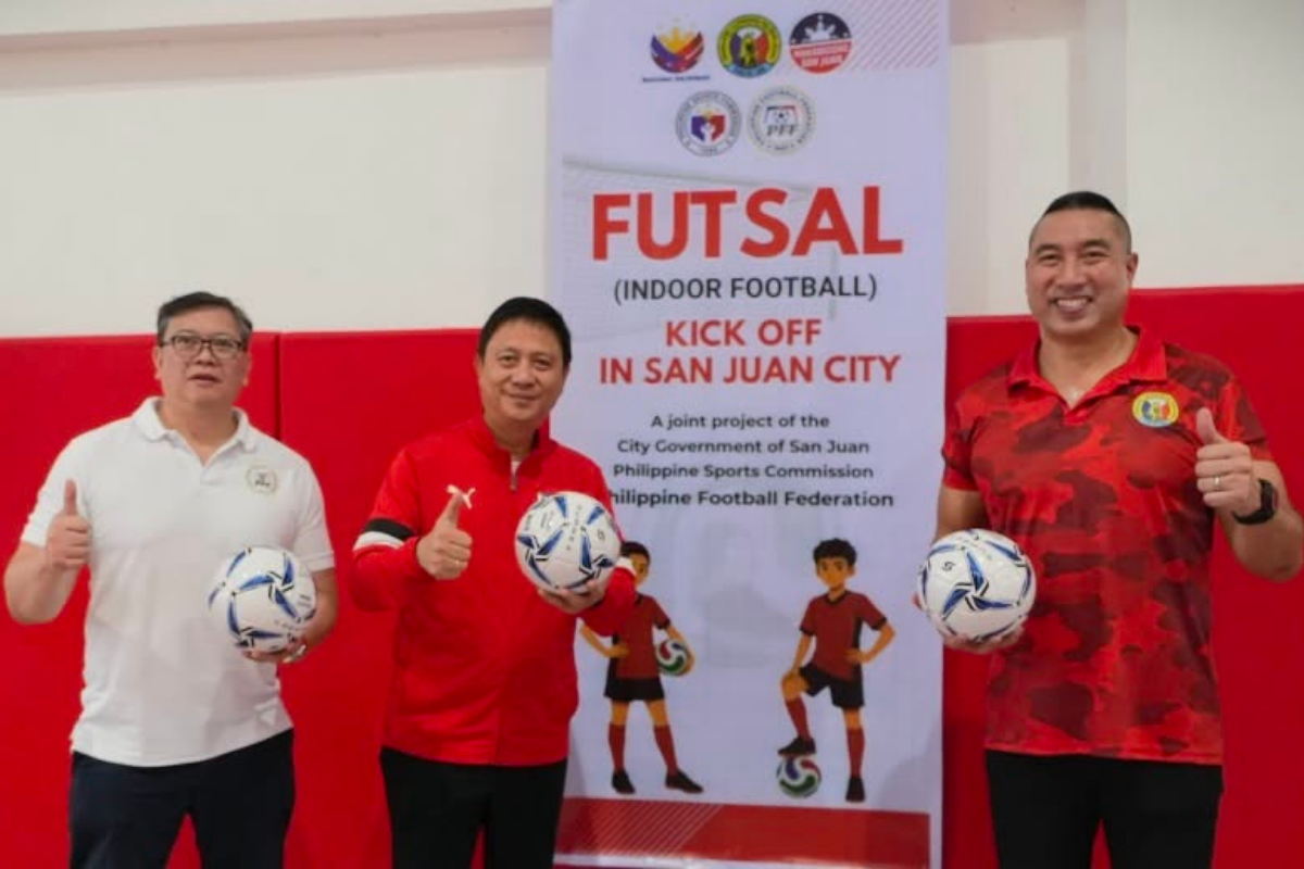 San Juan City launched its first Futsal Developmental Programme with support from the Philippine Sports Commission and Philippine Football Federation.