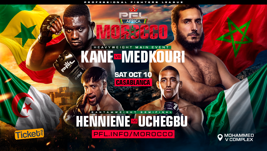 PFL Africa: Morocco brings fighters from across the continent together for a major MMA event in Casablanca.