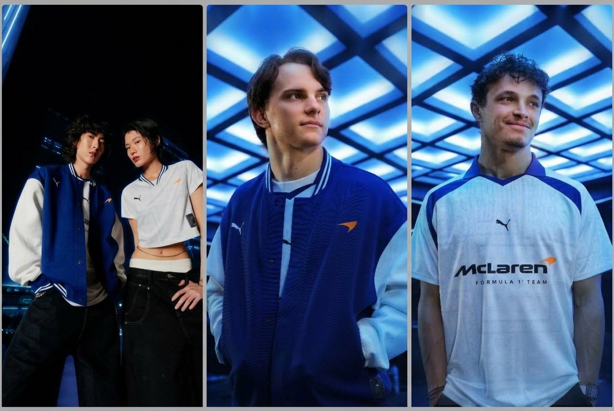 McLaren Mastercard F1 Lifestyle Collection PUMA and McLaren combine F1-inspired styling with Southeast Asian weave patterns in a collection designed for everyday wear in the Philippines.