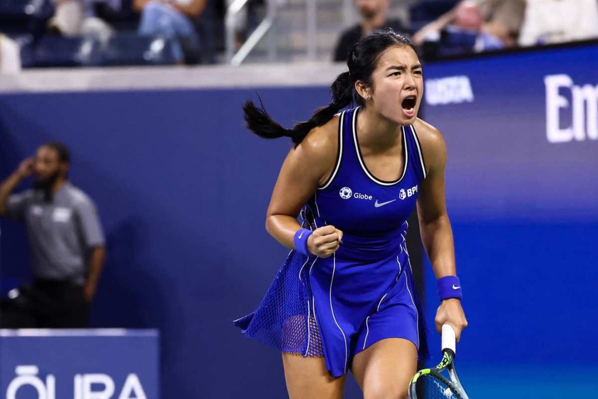 Alexandra Eala continues her strong hard-court form after reaching the US Open second round for the second consecutive year. [WTA Instagram]