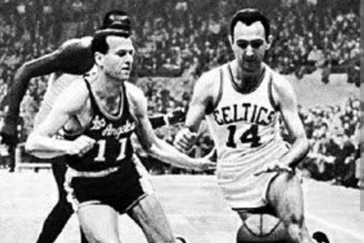 Bob Cousy:  "The Houdini of the Hardwood" was the NBA MVP in 1957.