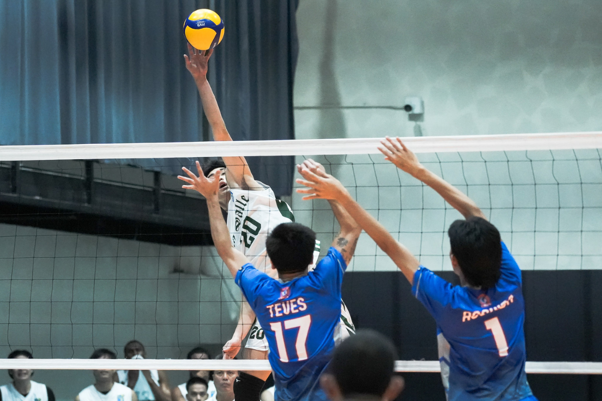 Rui Ventura continued his strong tournament form while helping La Salle secure another V-League Collegiate Challenge victory. [PVL Images]