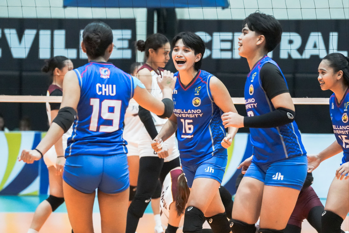 Kacelyn Punzalan delivered 14 points to help Arellano maintain its unbeaten run in the V-League Collegiate Challenge. [PVL Images]