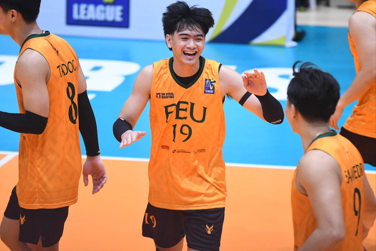 Amet Bituin provided 15 points off the bench as FEU held off Benilde in a five-set battle. [PVL Images]