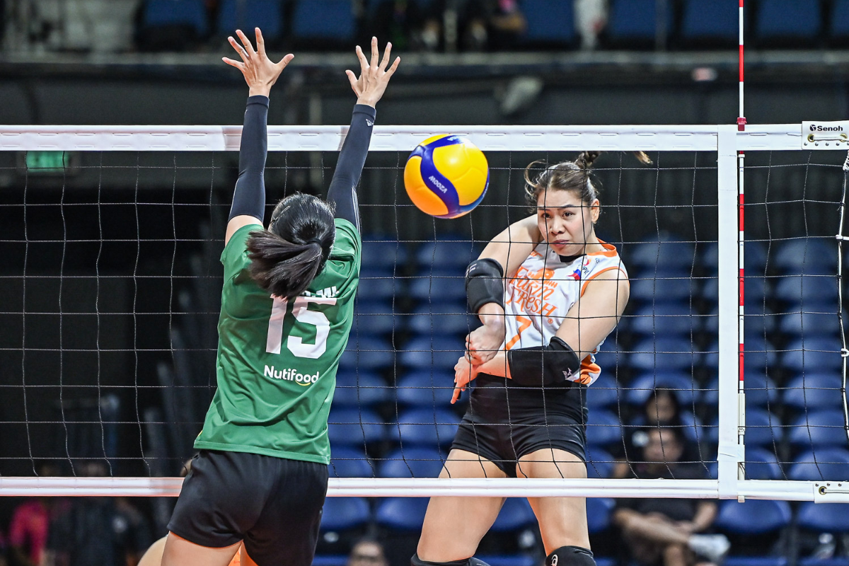 Ces Molina delivered a strong all-around performance as Farm Fresh secured fifth place in the PVL Invitational. [PVL Images]