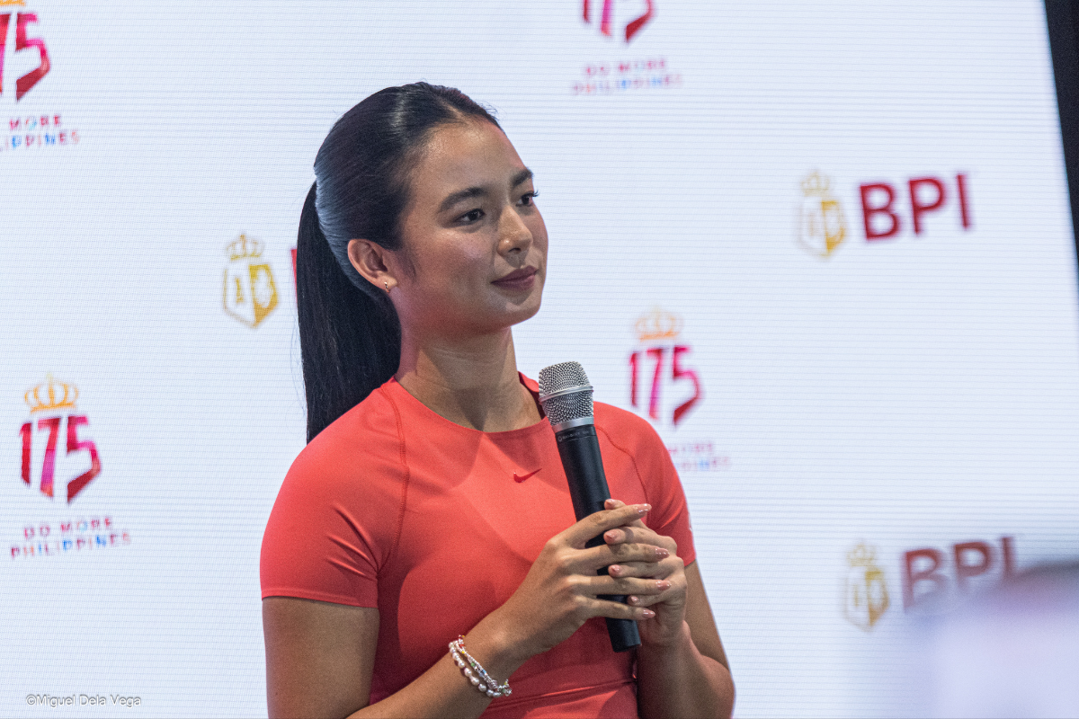 Alex Eala heads into the Asian Games as one of the Philippines' biggest tennis stars, with her world ranking at No. 18. [Miguel Dela Vega | Sports Bytes PH]