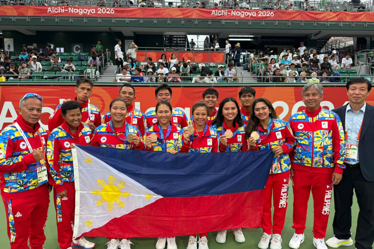 Philippine soft tennis secured a historic women's team bronze, marking the country's first medal in the sport at the Asian Games. [Soft Tennis Pilipinas Facebook page]