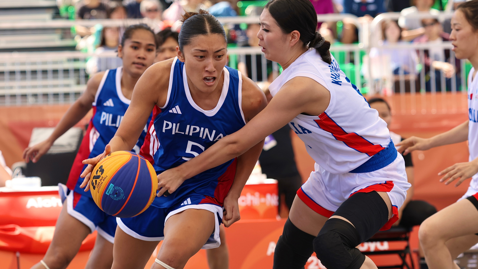 Gilas Pilipinas Women 3x3 opened their Asian Games campaign 2-0 after beating Mongolia and Macau on opening day. [POC Media pool]