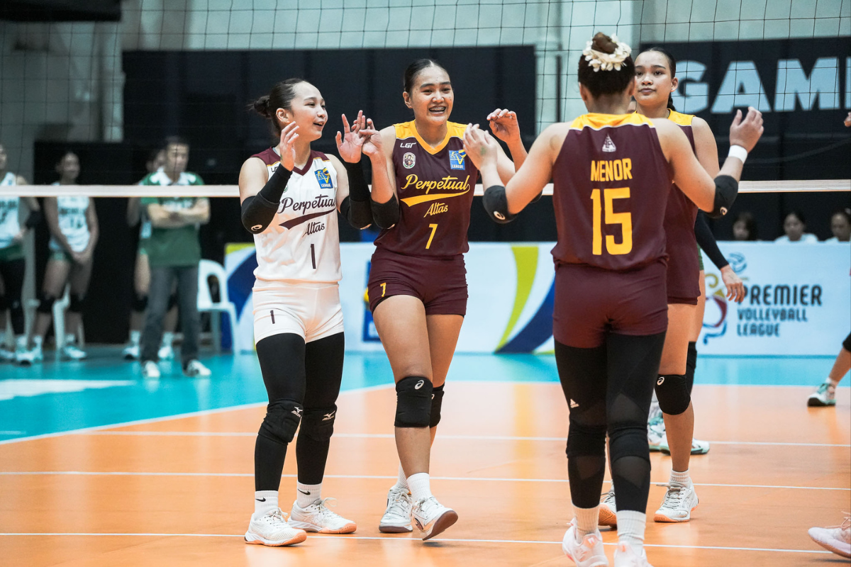 Perpetual's Lady Altas head into the final weekend with 10 match points as they continue their push for a V-League Collegiate Challenge women's Final Four berth. [PVL Images]