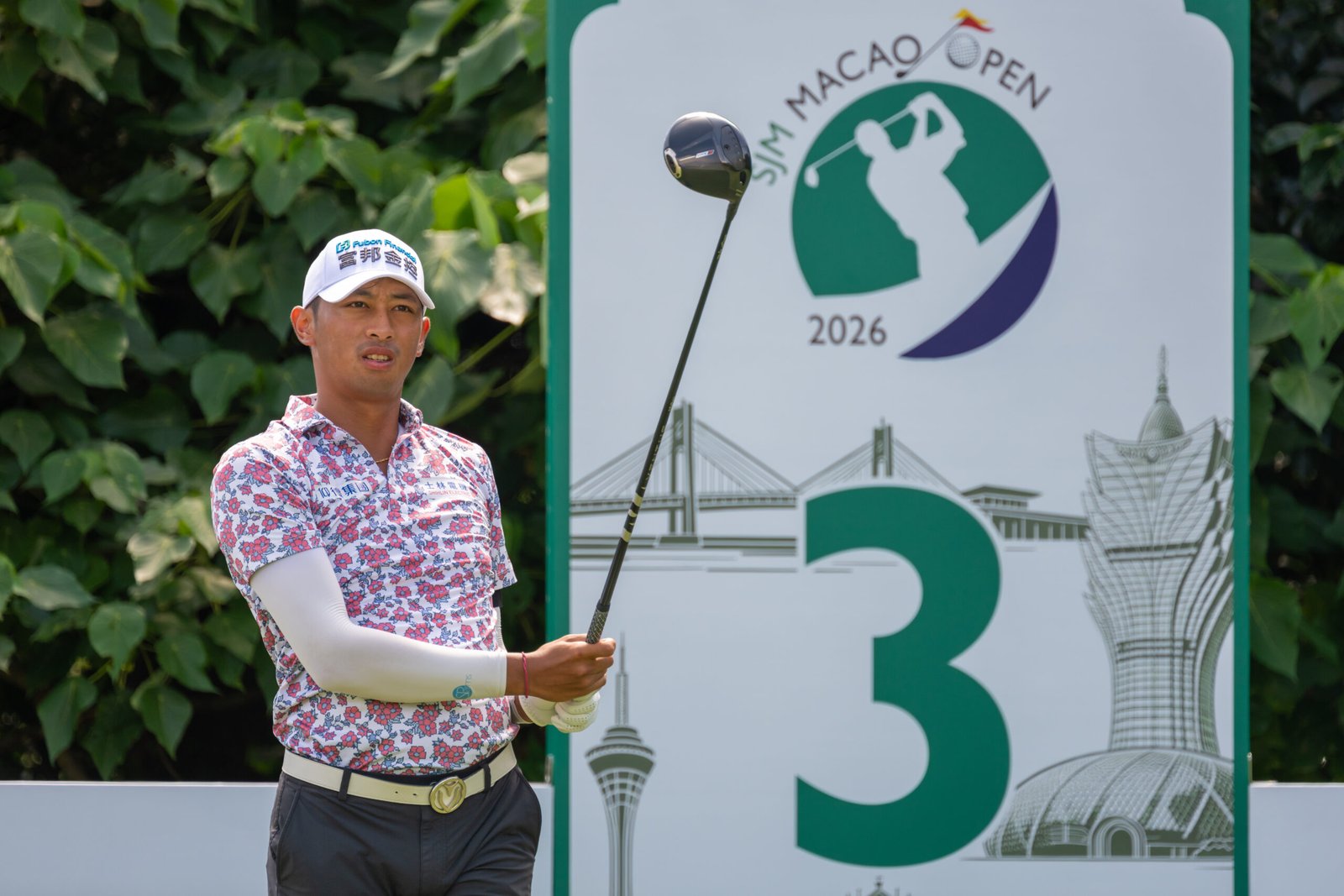 Wang Wei-hsuan carded a 66 to catch Im at the top of the SJM Macao Open leaderboard ahead of Sunday's final round. [Asian Tour photo]
