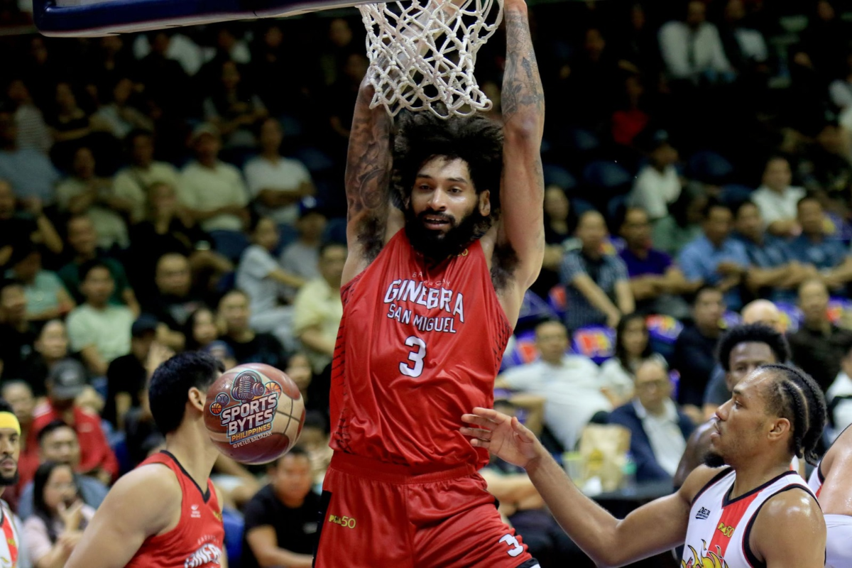 Jordan Murphy scored 29 points and grabbed 10 rebounds to lead Ginebra past San Miguel in his PBA playoff debut. [photo credit: Peter Baltazar]