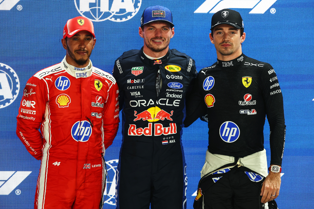 Max Verstappen won the first Formula 1 Sprint at Singapore's Marina Bay Street Circuit after George Russell crashed on the opening lap. [photo credit: Fiona Smith (Singapore GP Pte Ltd)]