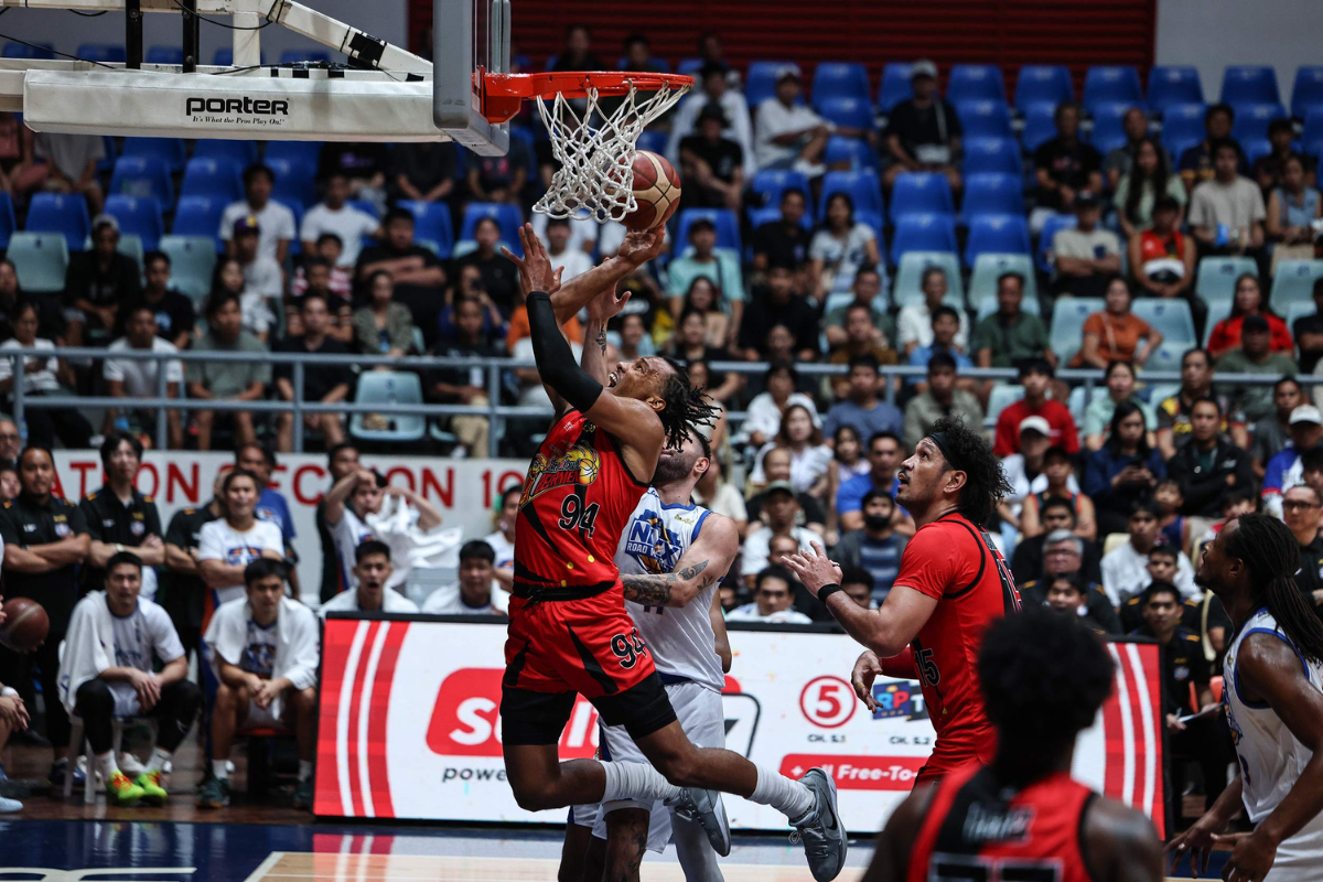 George King scored 27 points and grabbed nine rebounds as San Miguel Beer edged NLEX in a dramatic finish to the PBA Governors’ Cup game. [PBA Images]
