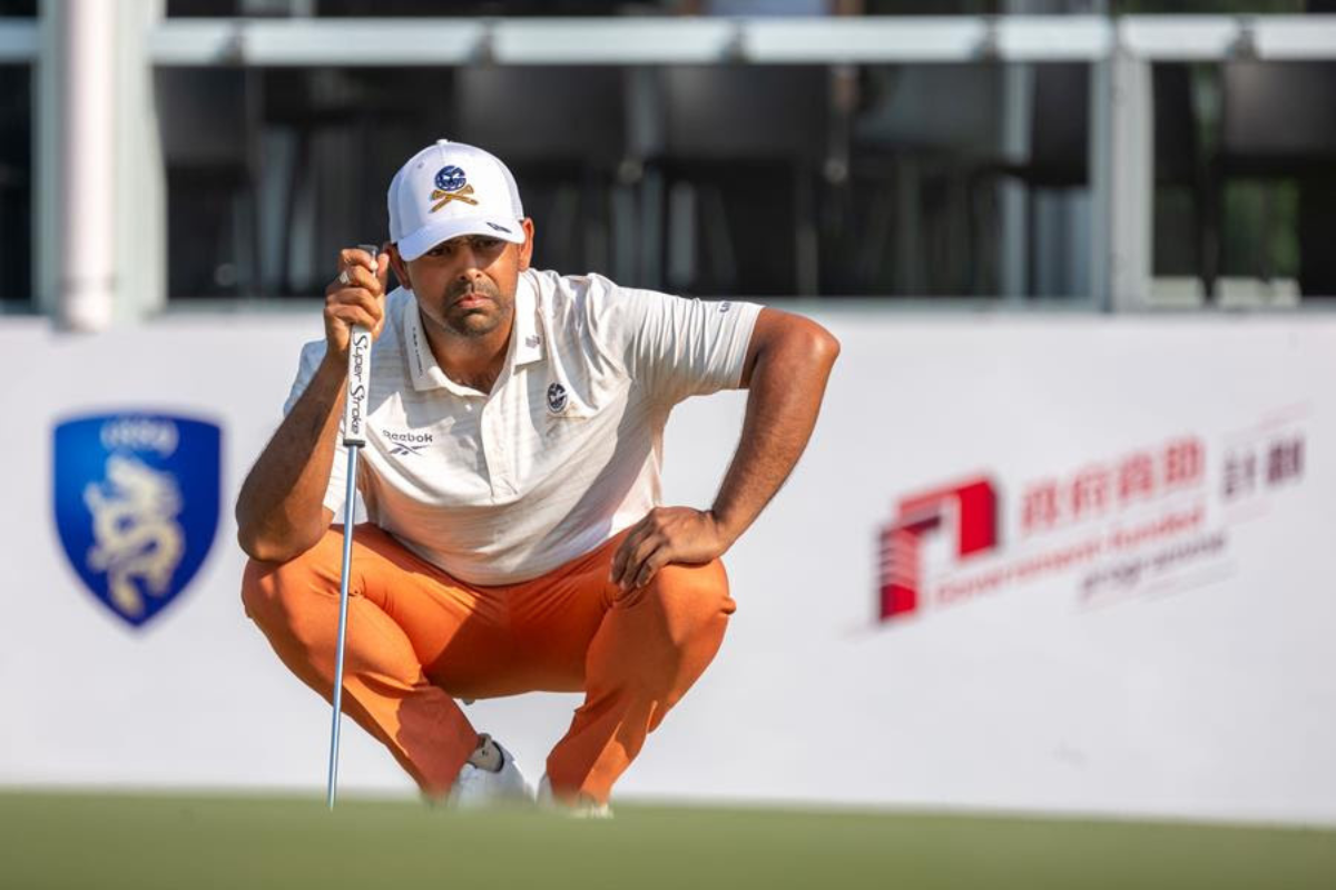Anirban Lahiri carded an eight-under-par 62 to share the first-round lead with Australia's Kevin Yuan at the Link Hong Kong Open. [Asian Tour Media Hub photo]